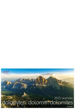 Luftbildkalender Dolomiten 2025